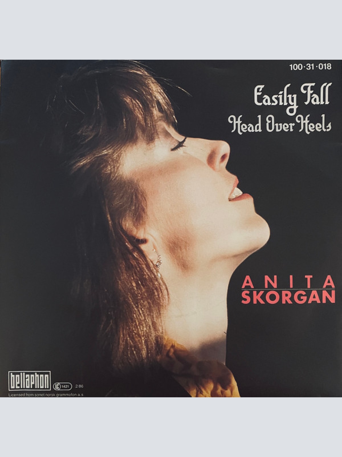 Vinyl / Anita Skorgan - Easily Fall / Head Over Heels