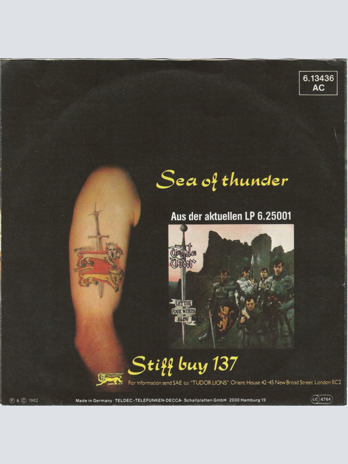 Vinyl / Tenpole Tudor - Let The Four Winds Blow