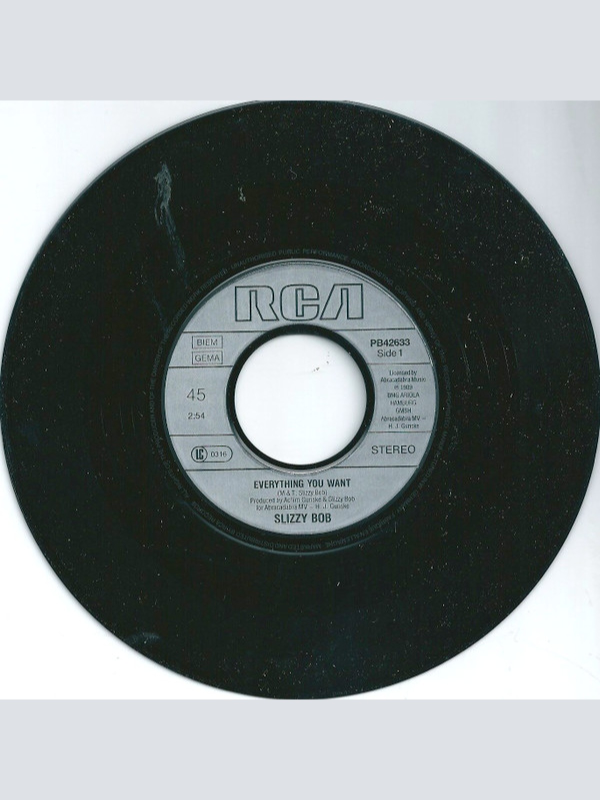 Vinyl / Slizzy Bob - Everything You Want