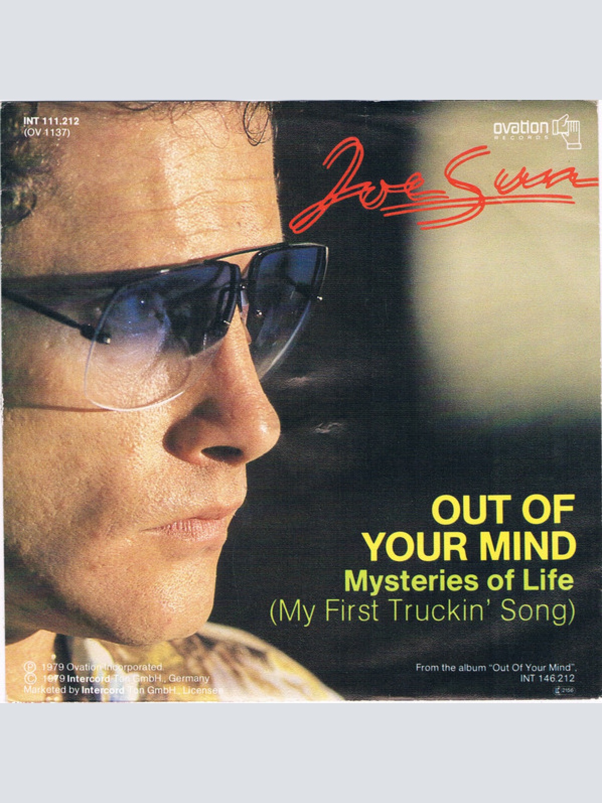 Vinyl / Joe Sun - Out Of Your Mind