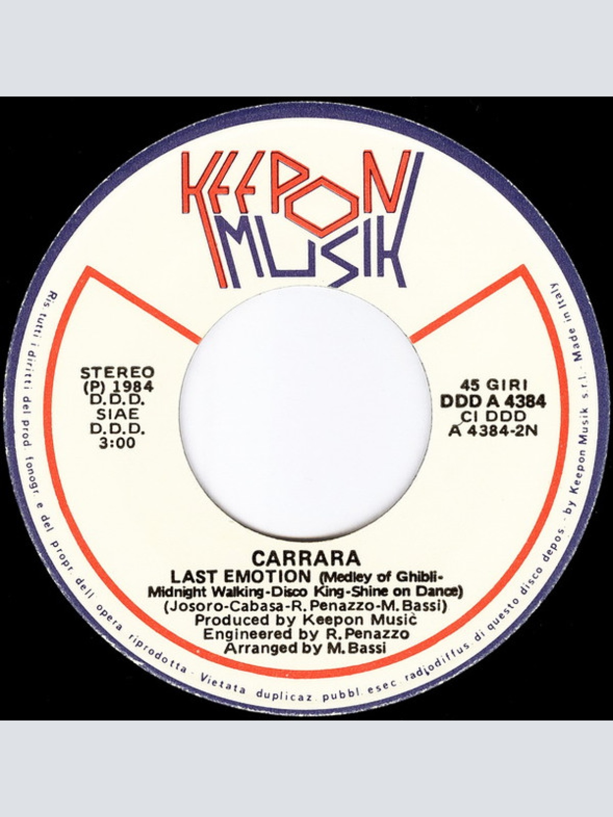 Vinyl / Carrara - Shine On Dance