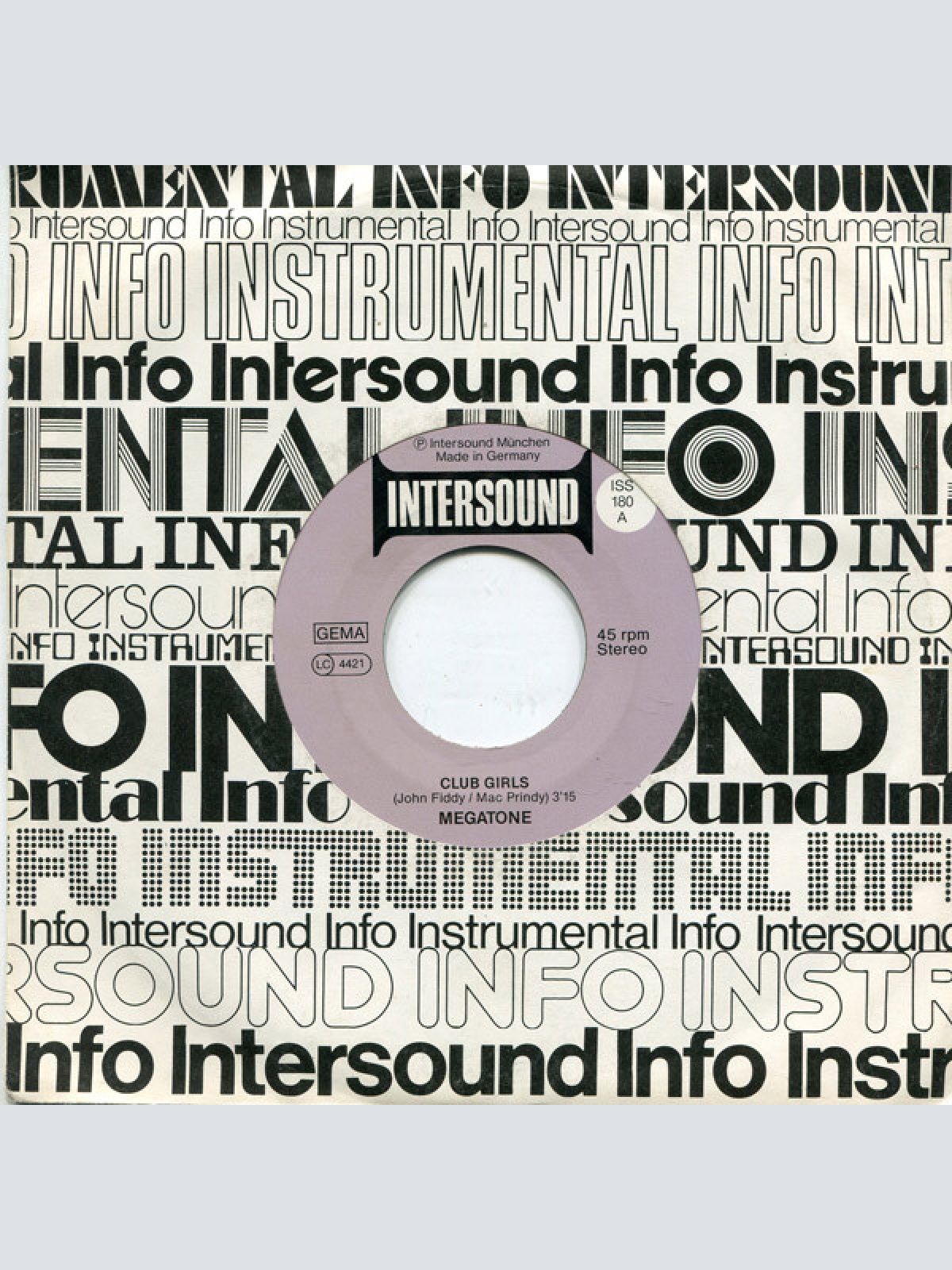 Vinyl / Megatone (2) - Club Girls / Fusion Power