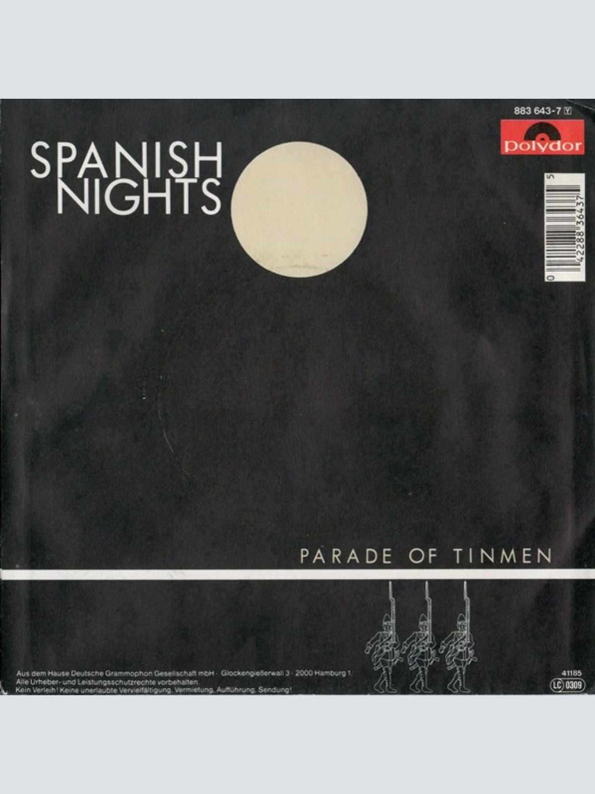 Vinyl / Parade Of Tinmen - Spanish Nights