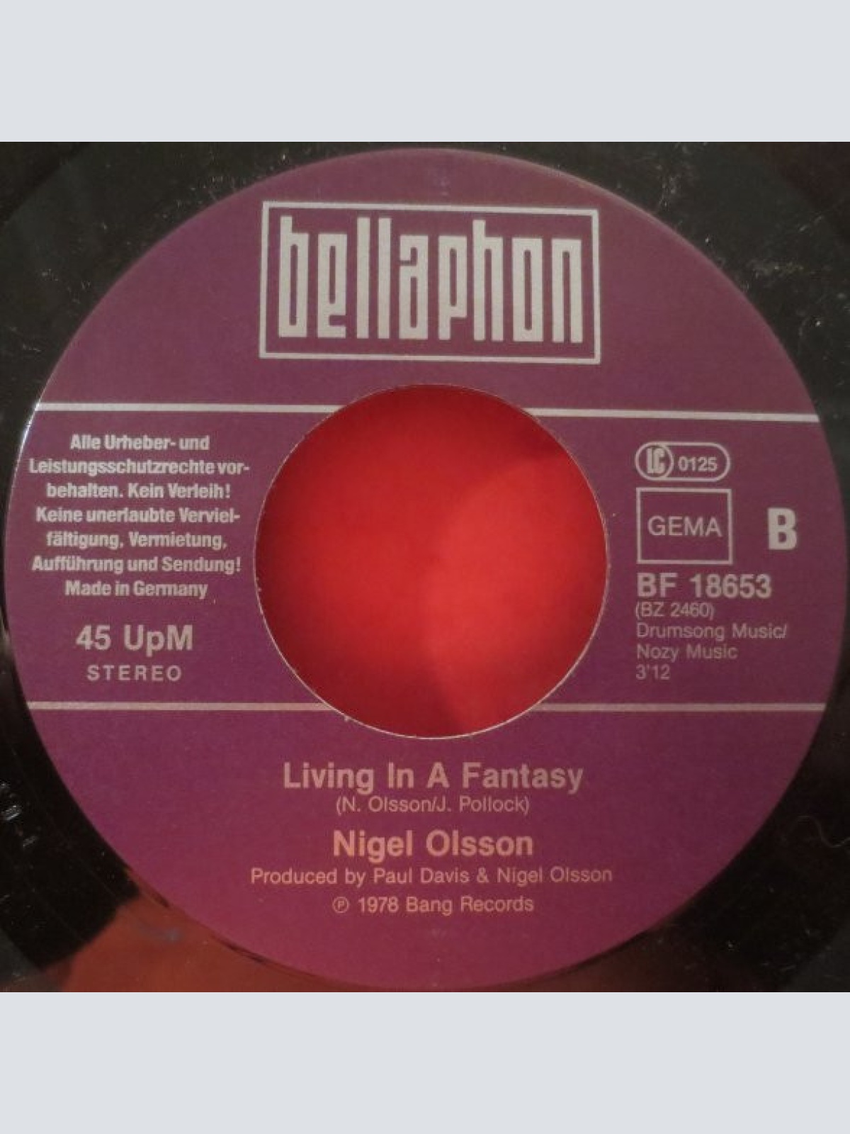 Vinyl / Nigel Olsson - Dancin' Shoes