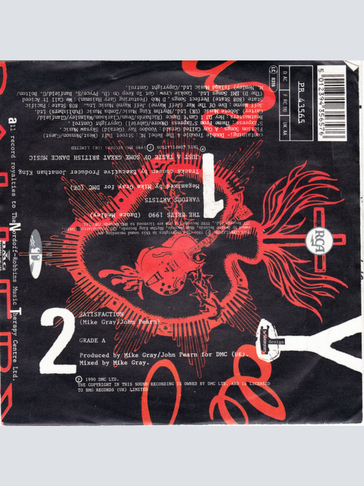 Vinyl / Various - The Brits 1990 (Dance Medley)