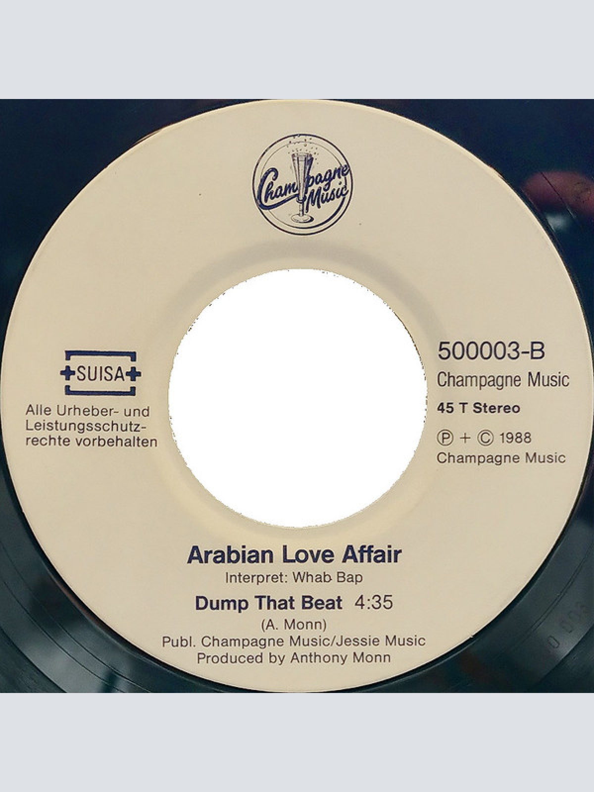 Vinyl / Whab Bab - Arabian Love Affair