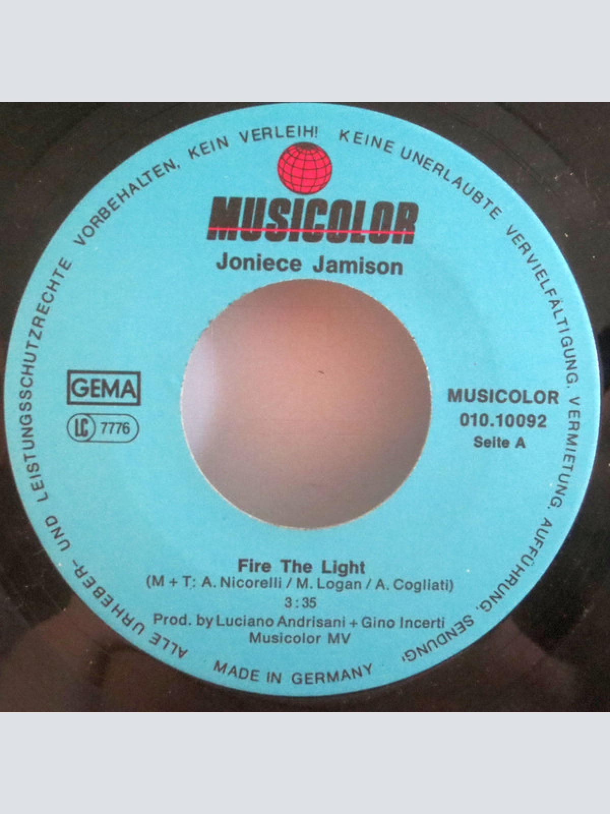 Vinyl / Joniece Jamison - Fire The Light