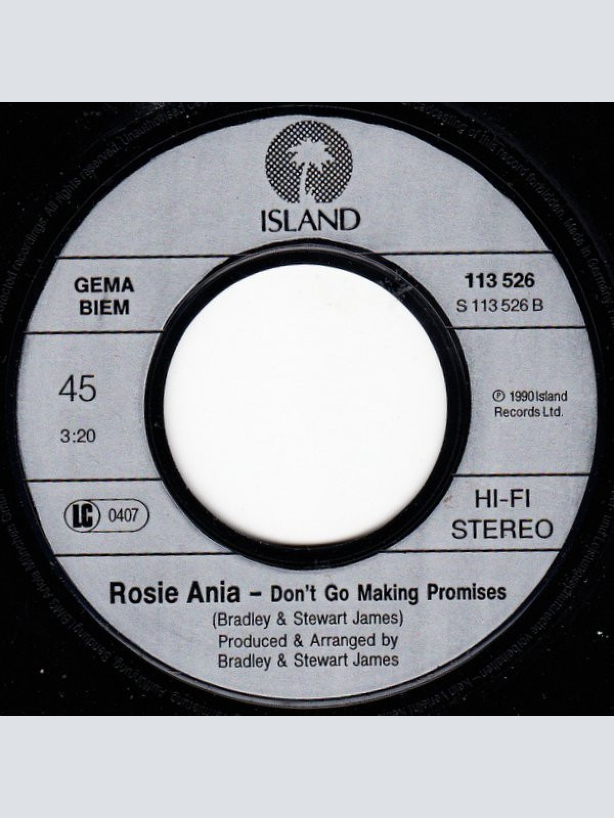 Vinyl / Rosie Ania - Eyes Of A Woman