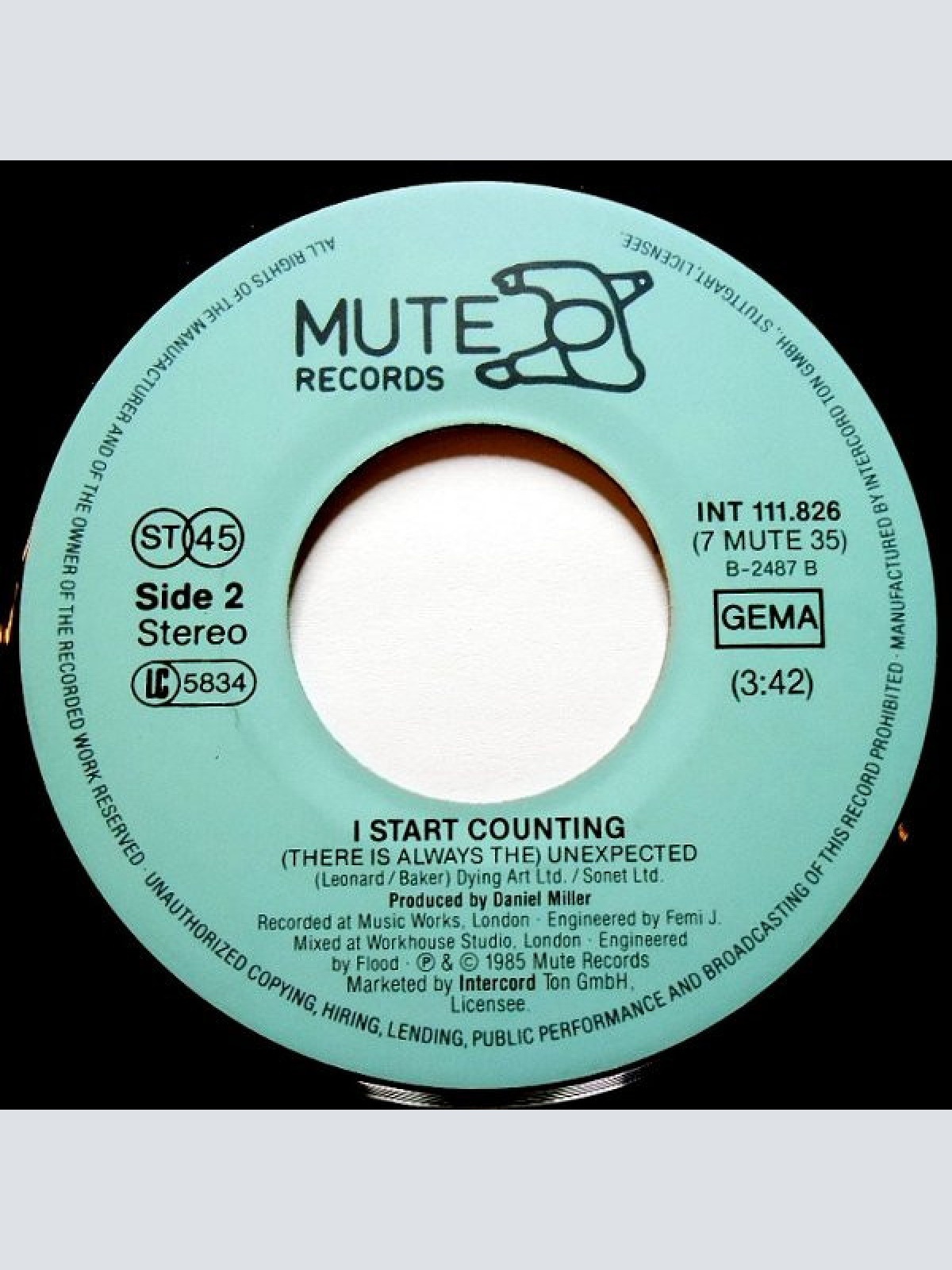 Vinyl / I Start Counting - Still Smiling