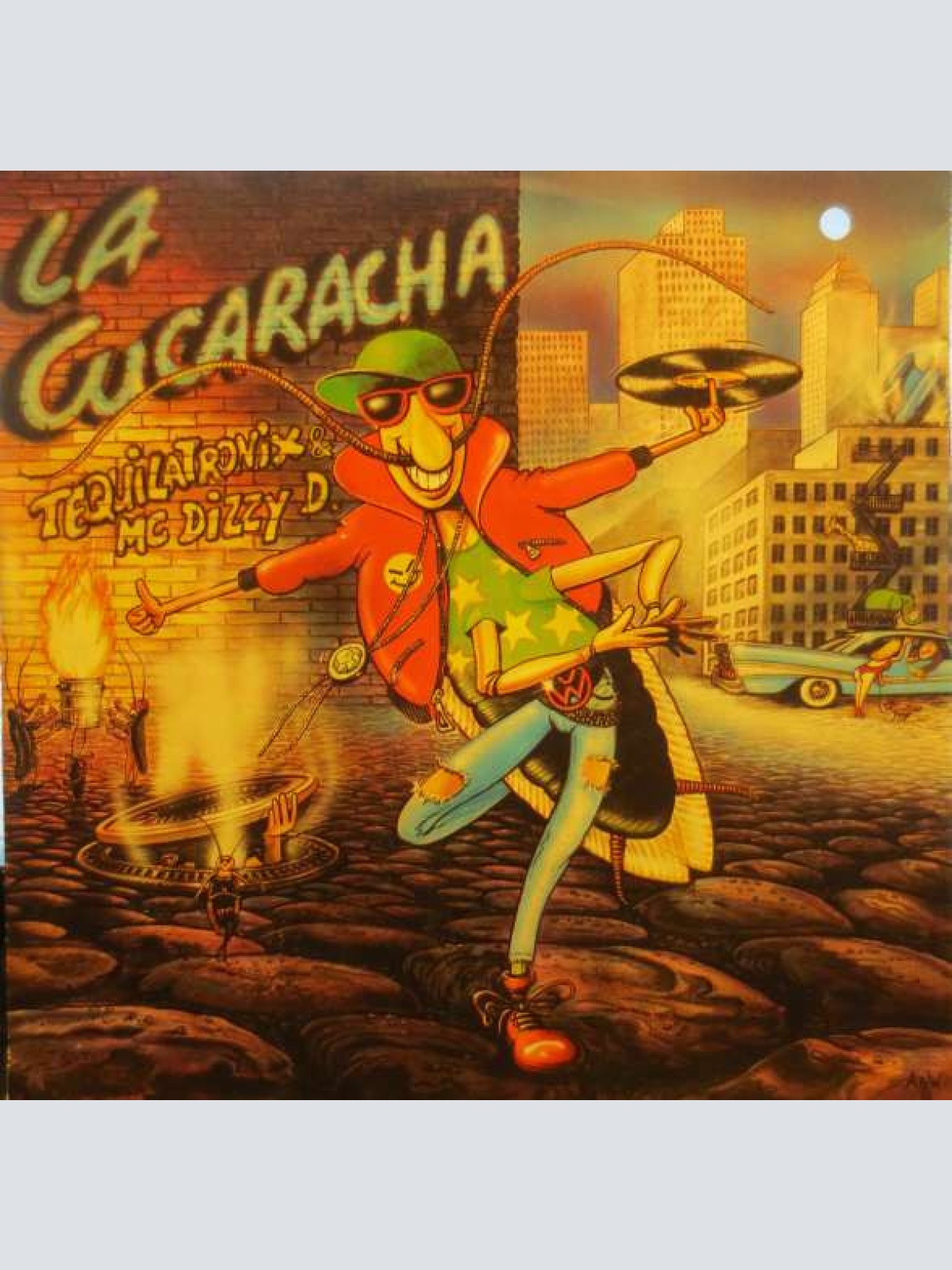Vinyl / Tequilatronix & MC Dizzy D. - La Cucaracha