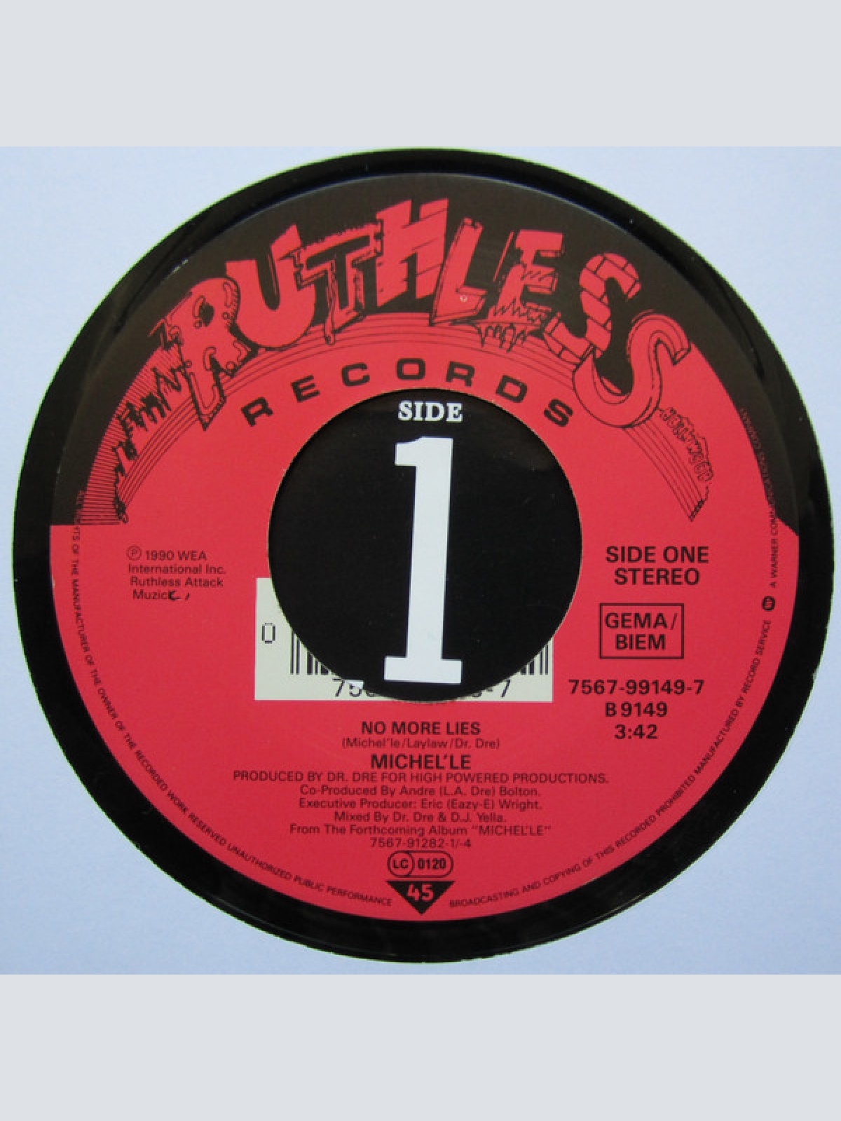 Vinyl / Michel'Le - No More Lies