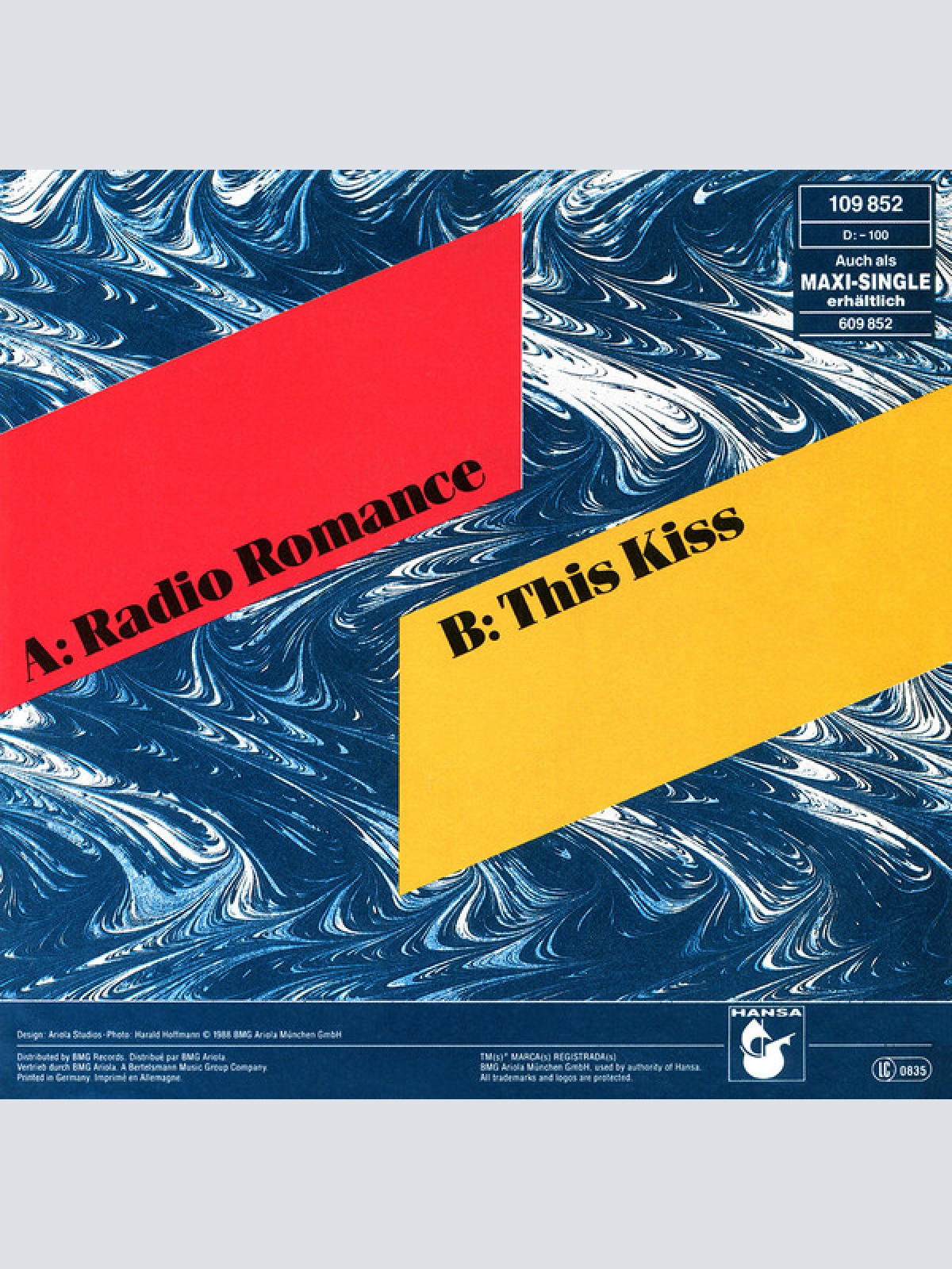 Vinyl / Say Say - Radio Romance