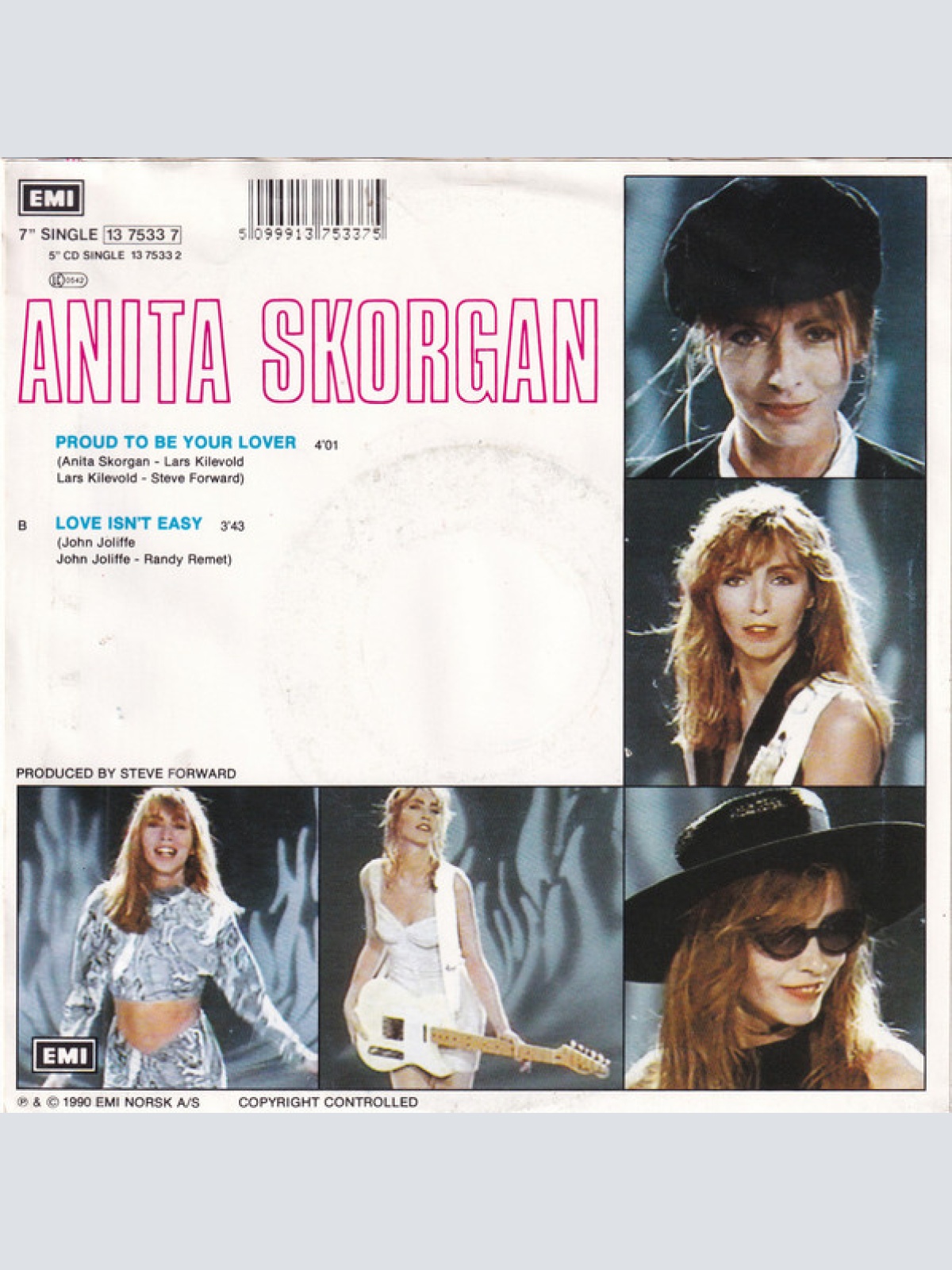 Vinyl / Anita Skorgan - Proud To Be Your Lover
