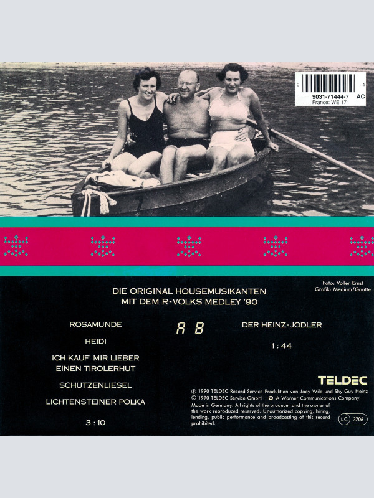 Vinyl / Die Original Housemusikanten - Die Original Housemusikanten Mit Dem R-Volks-Medley '90