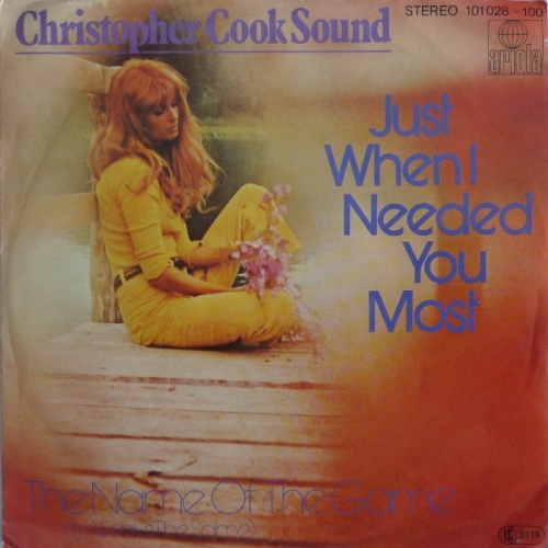 Vinyl / Christopher Cook Sound - Just When I Needed You Most
