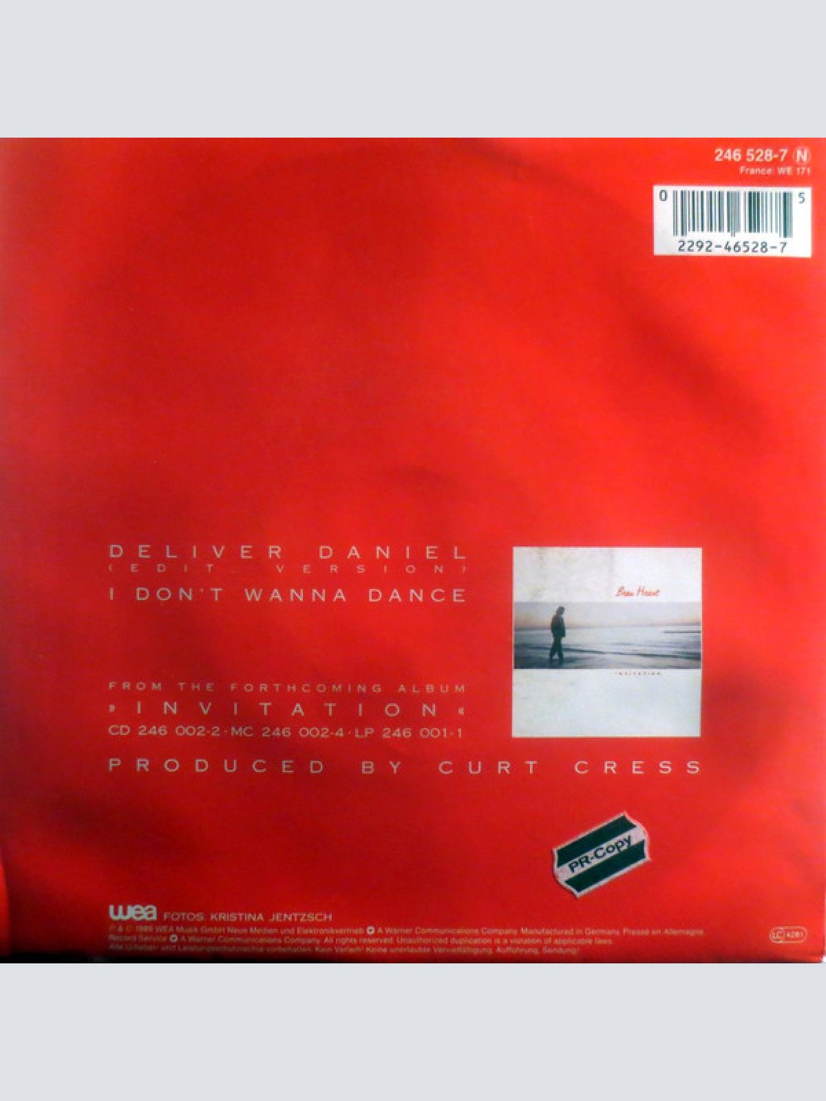 Vinyl / Beau Heart - Deliver Daniel