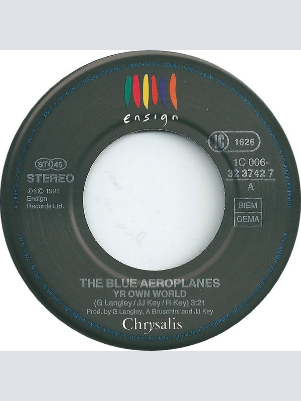 Vinyl / The Blue Aeroplanes - Yr Own World