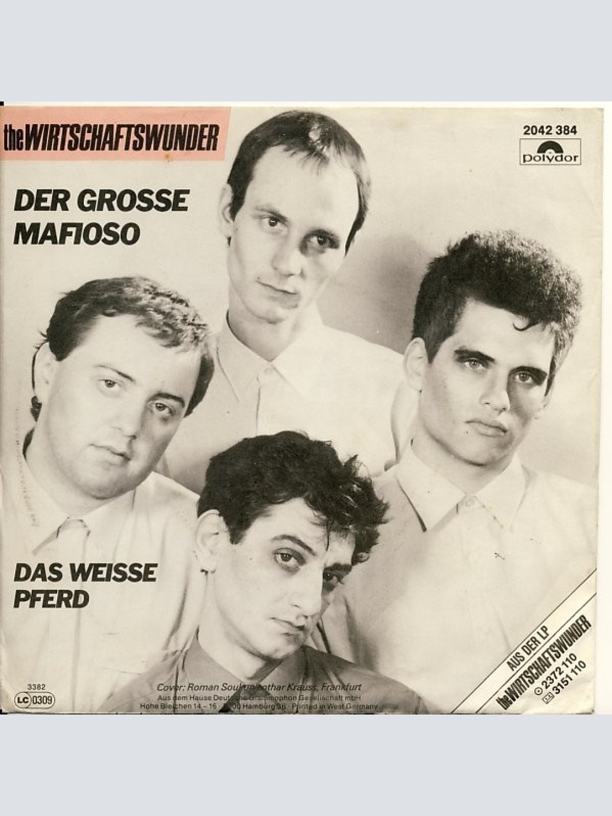 Vinyl / The Wirtschaftswunder - Der Grosse Mafioso / Das Weisse Pferd