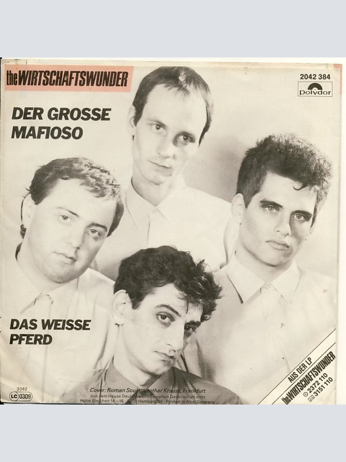 Vinyl / The Wirtschaftswunder - Der Grosse Mafioso / Das Weisse Pferd