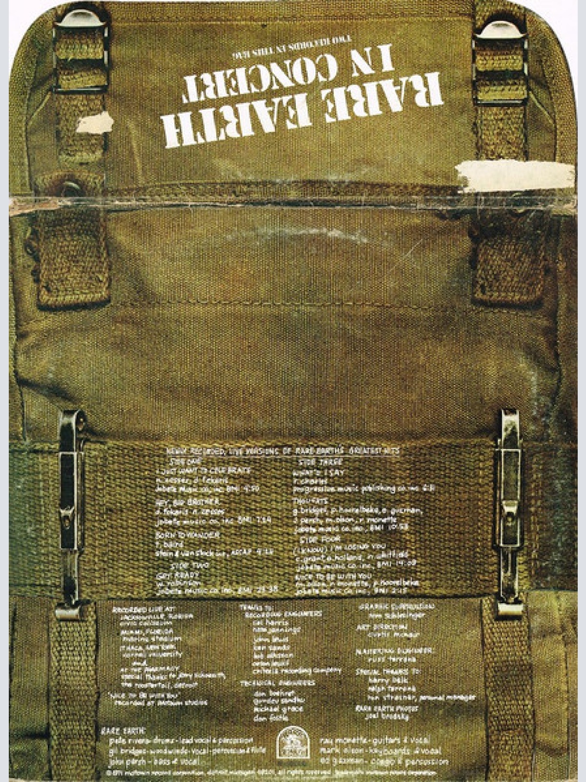 Vinyl / Rare Earth - Rare Earth In Concert