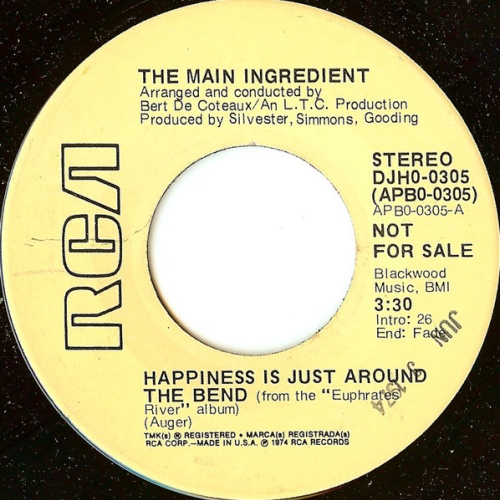 Vinyl / The Main Ingredient - Happiness Is Just Around The Bend