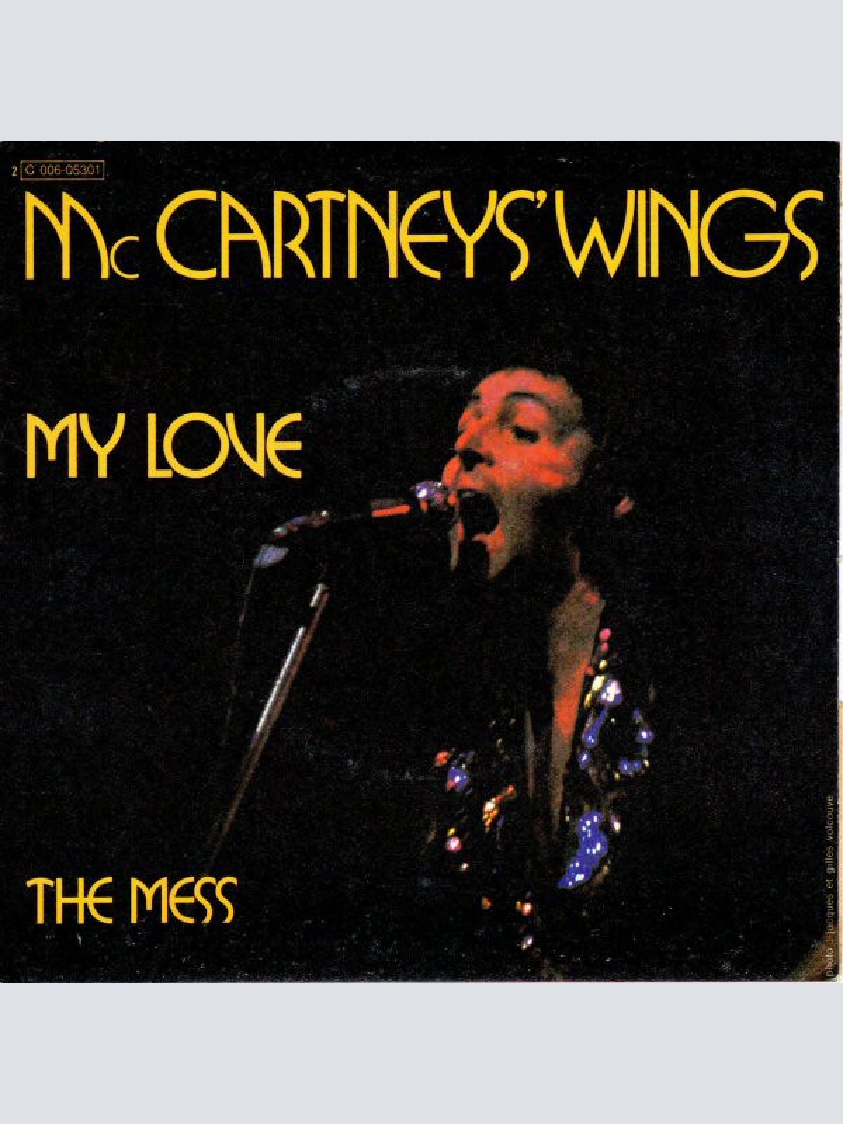 Vinyl / McCartney's Wings* - My Love