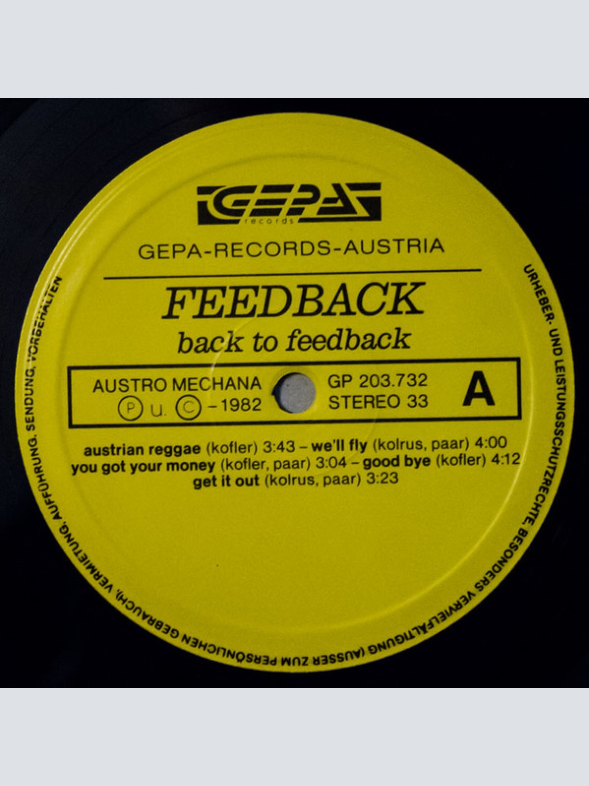 Vinyl / Feedback (42) - Back To Feedback
