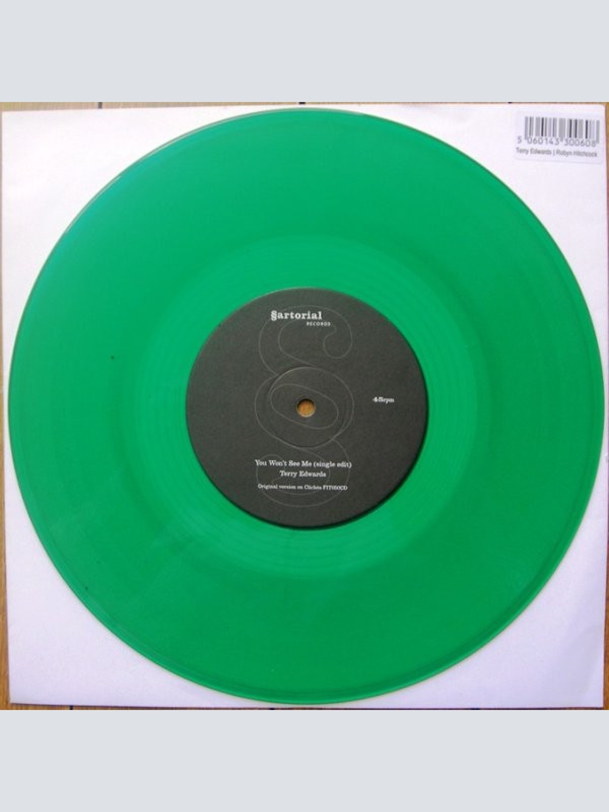 Vinyl / Terry Edwards / Robyn Hitchcock - You Won't See Me (Single Edit) / I Want You (She's So Heavy)