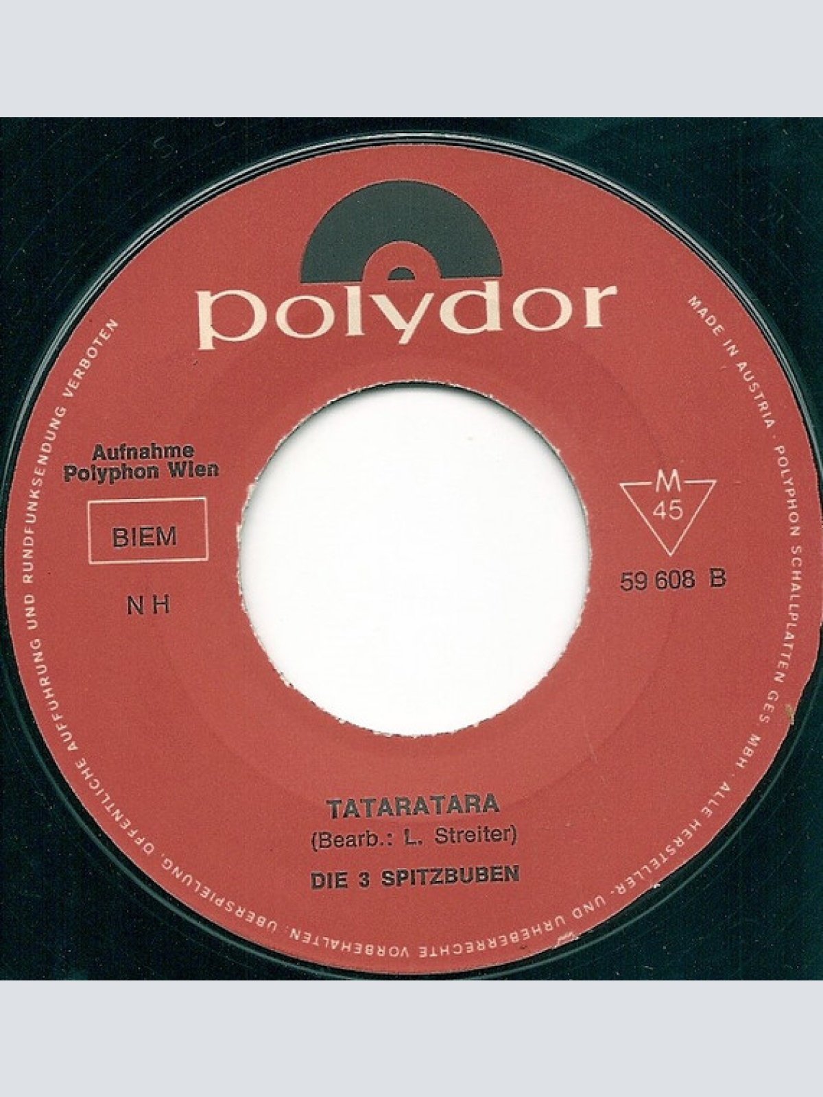 Vinyl / Die 3 Spitzbuben - Das Humbta-Tätärä