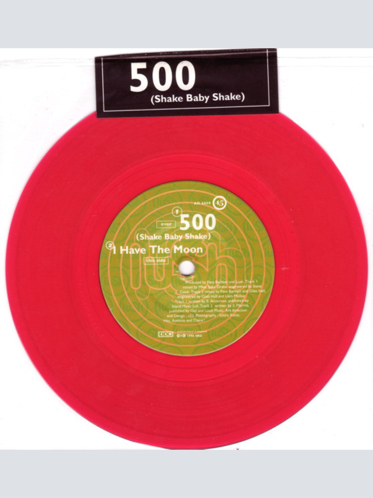 Vinyl / Lush - 500 (Shake Baby Shake)