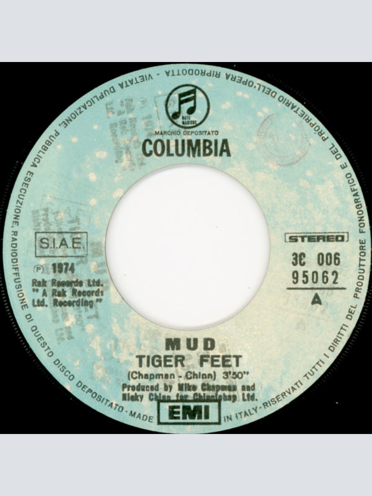 Vinyl / Mud - Tiger Feet