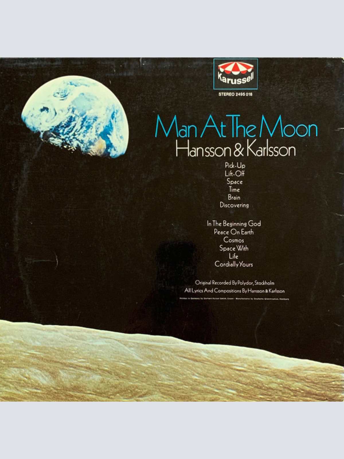 Vinyl / Hansson & Karlsson - Man At The Moon