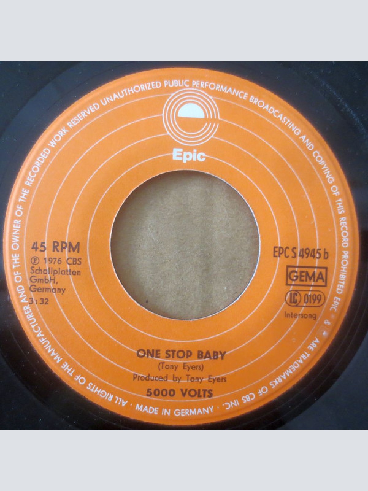 Vinyl / 5000 Volts - Light The Flame Of Love