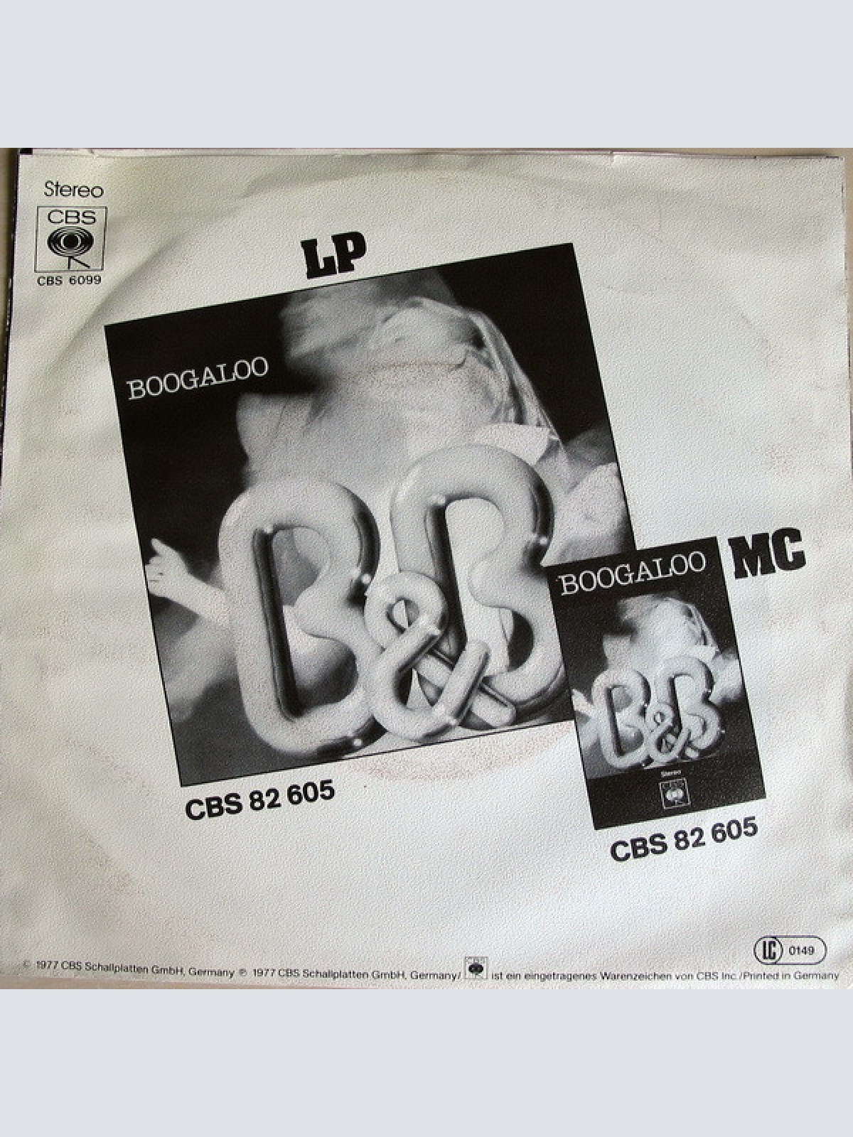 Vinyl / B & B (7) - Boogaloo