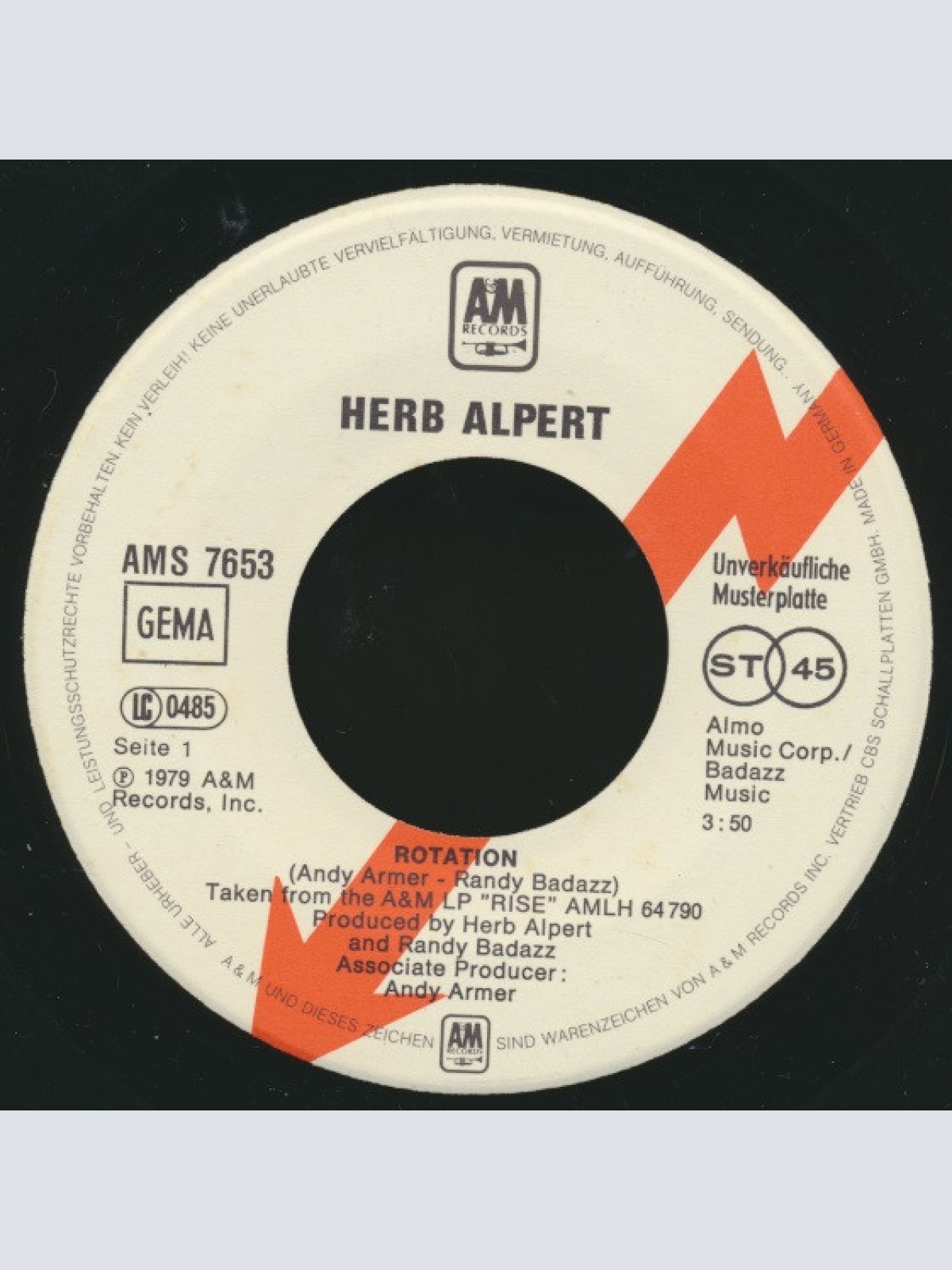 Vinyl / Herb Alpert - Rotation