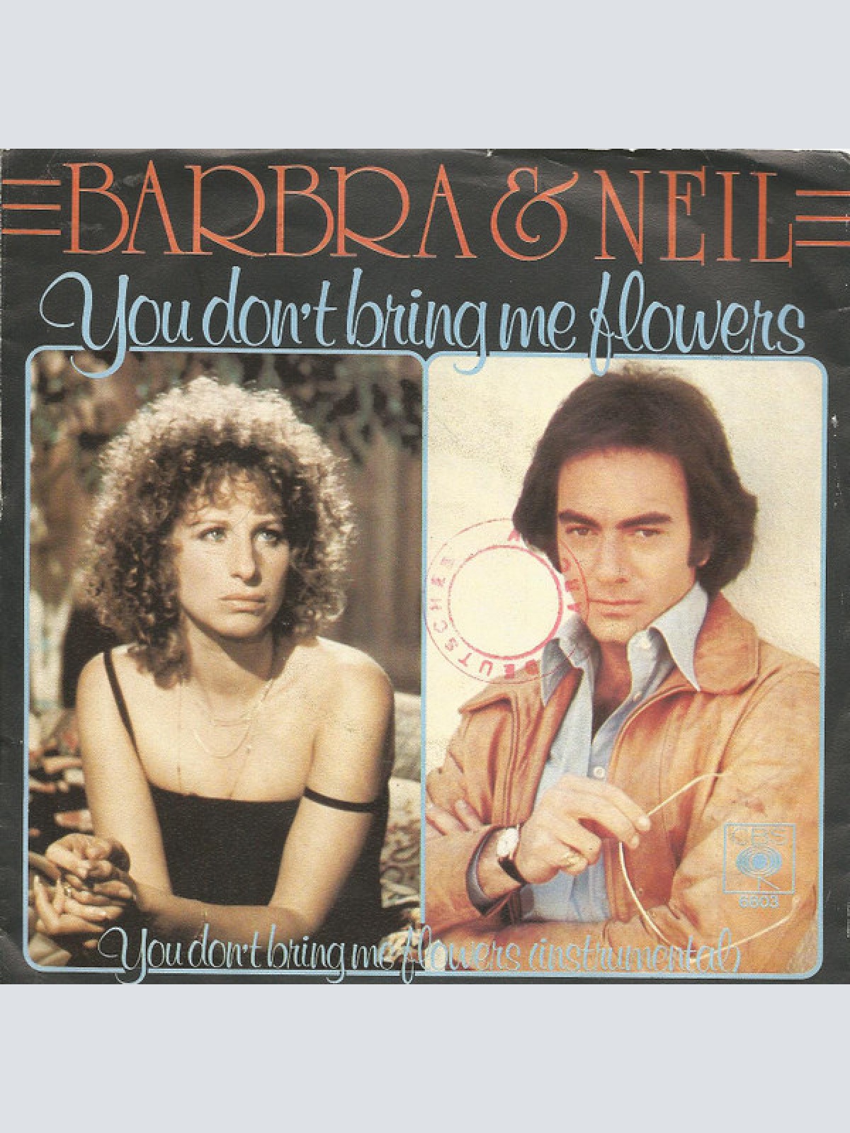 Vinyl / Barbra* & Neil* - You Don't Bring Me Flowers