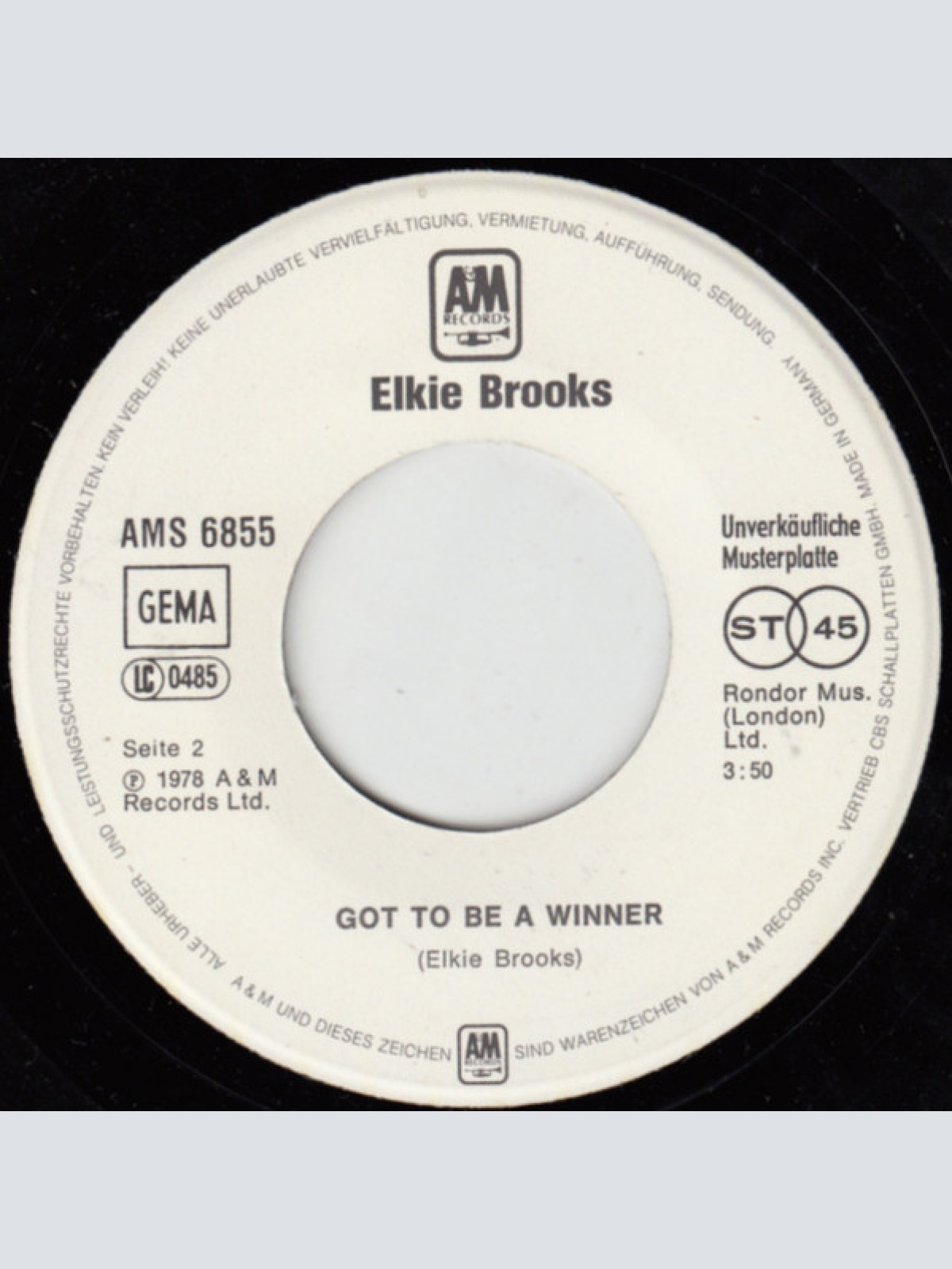 Vinyl / Elkie Brooks - Don't Cry Out Loud