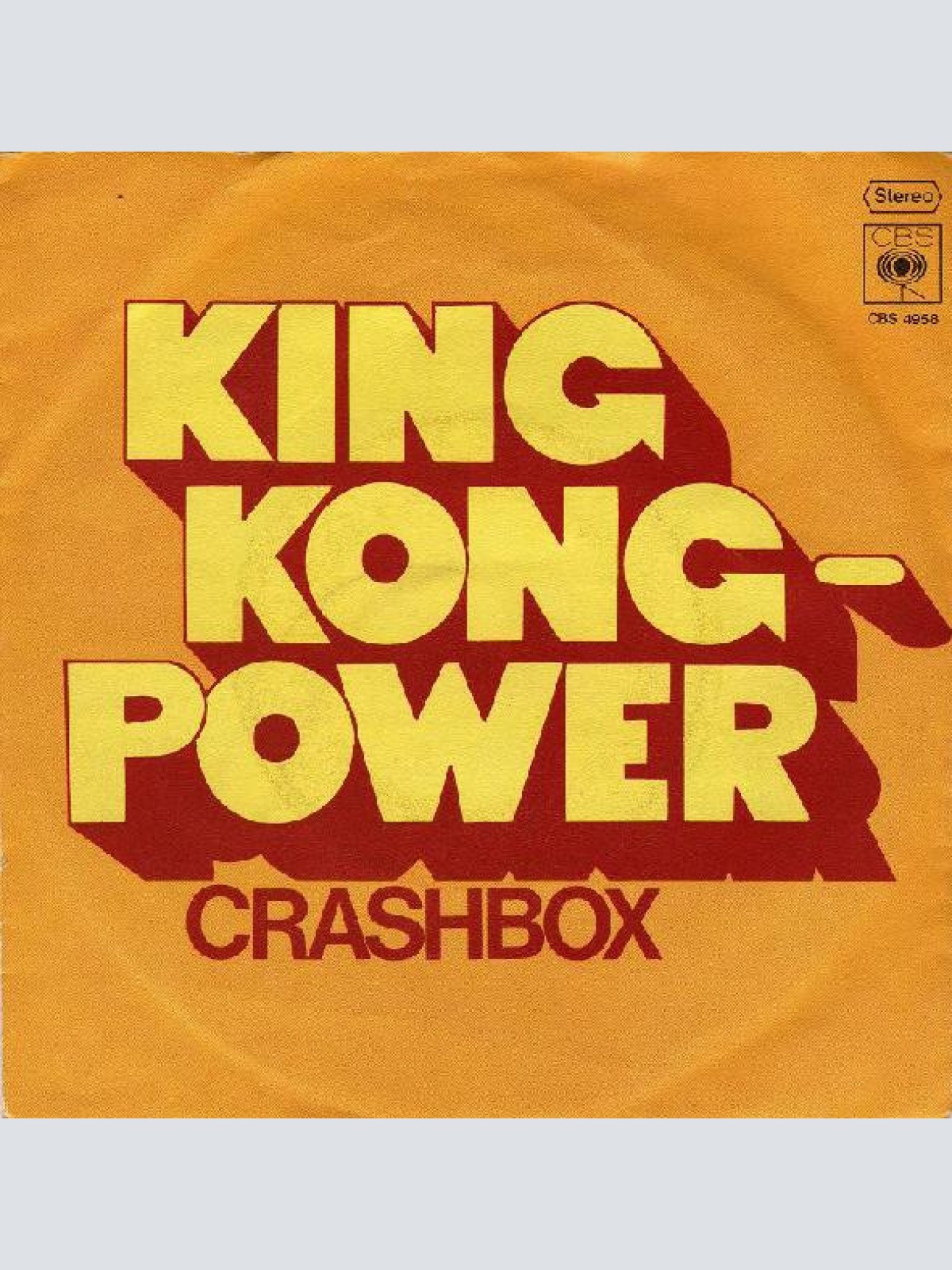 Vinyl / Crashbox - King Kong-Power