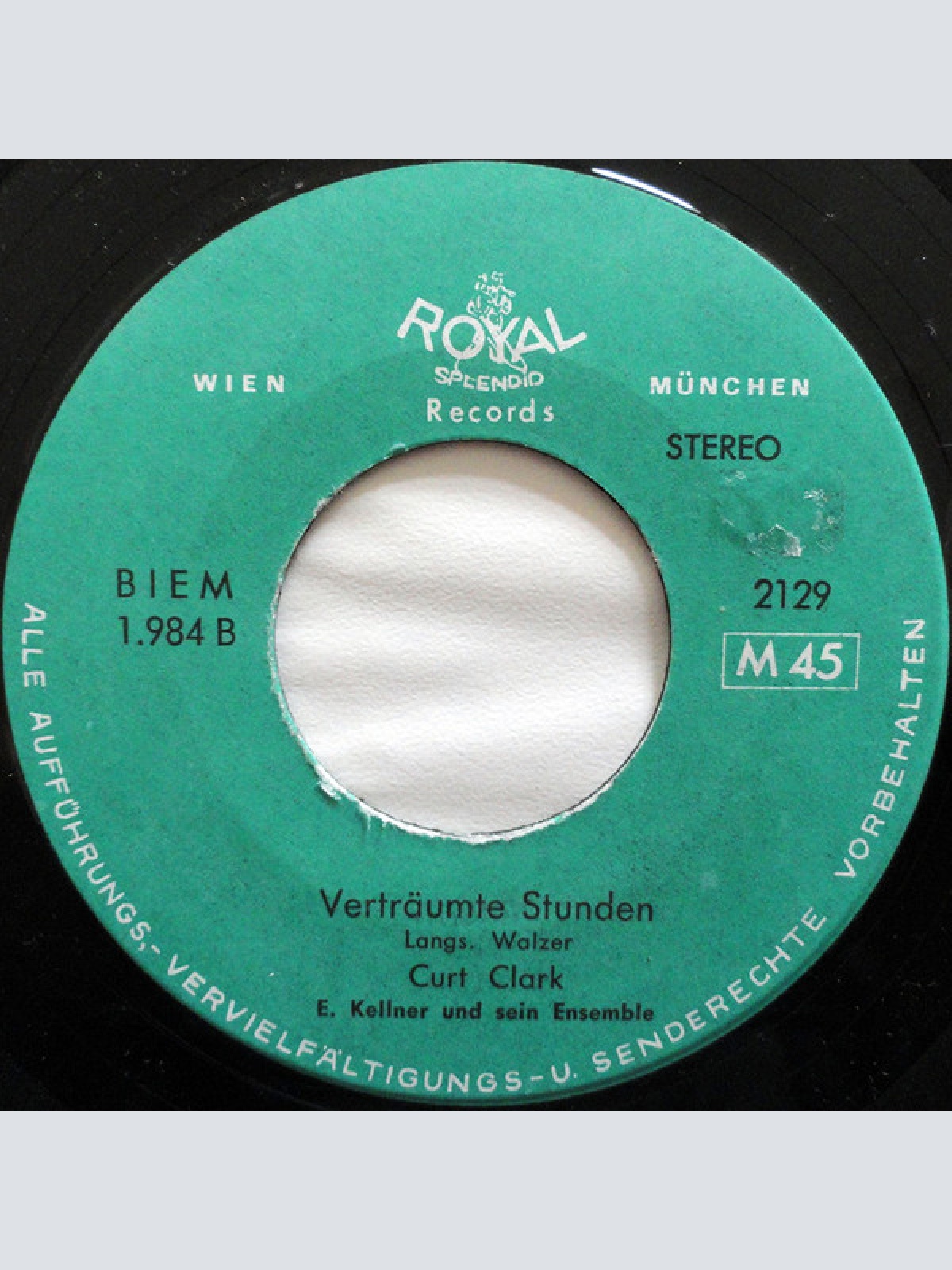 Vinyl / Curd Clark, Erwin Kellner Und Sein Ensemble - Curd Clark Und Seine Melodien