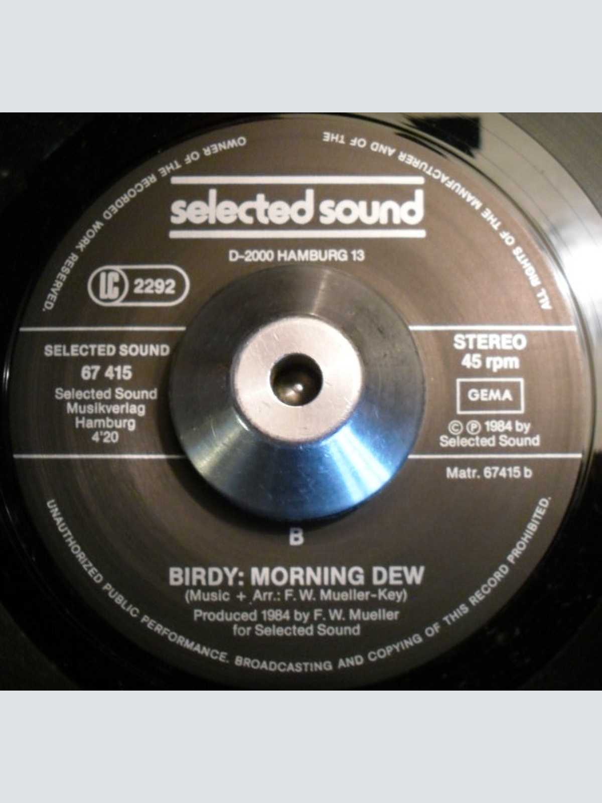 Vinyl / Birdy (3) - Sun-Up / Morning Dew