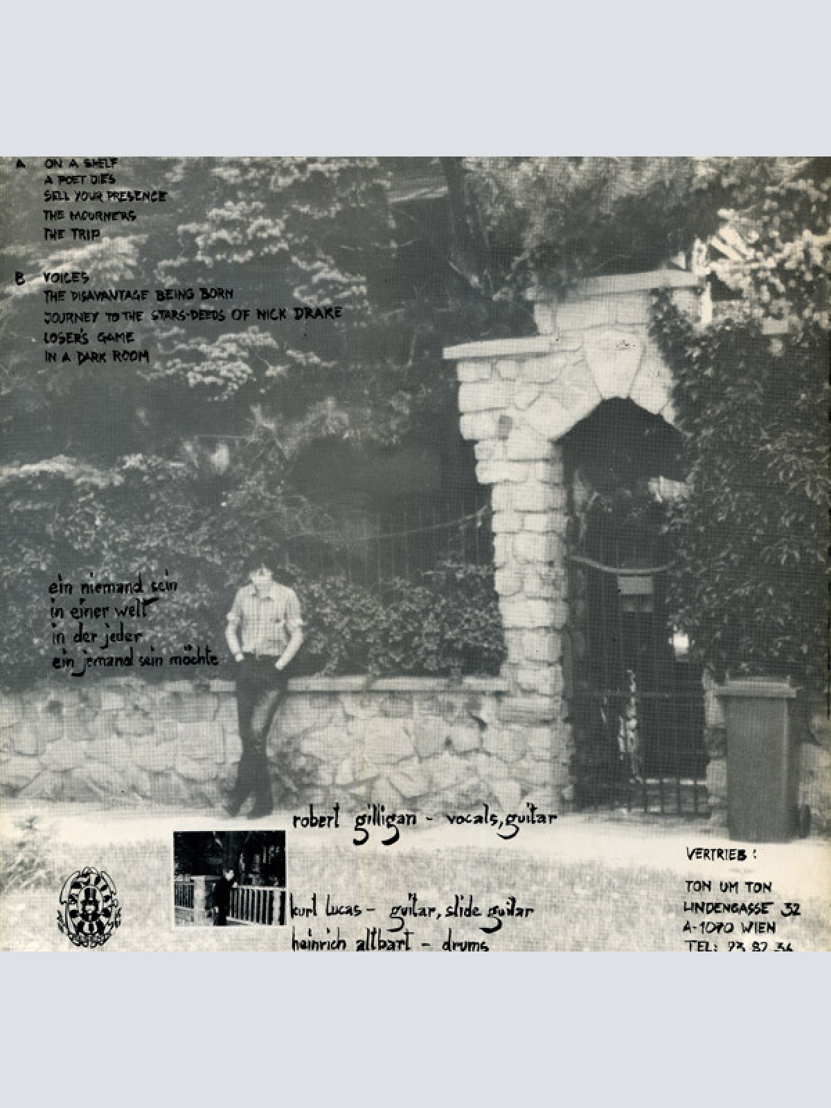 Vinyl / Robert Gilligan - Dark Rooms