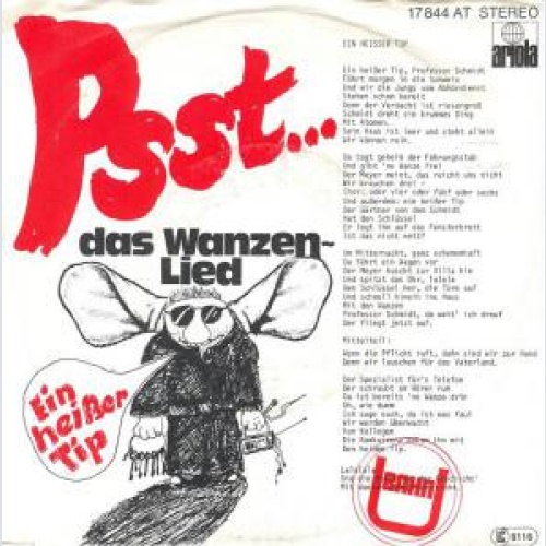 Vinyl / U-Bahn (5) - Psst.....Das Wanzen-Lied (Ein Heißer Tip)