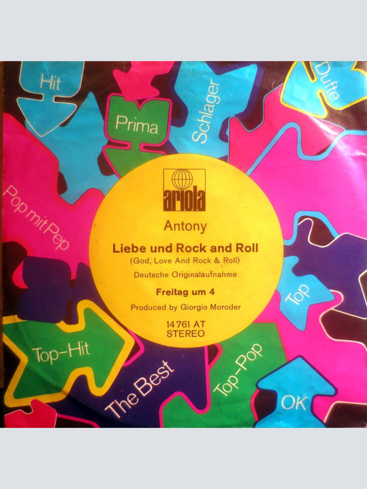 Vinyl / Antony* - Liebe Und Rock'n Roll (God, Love And Rock & Roll)