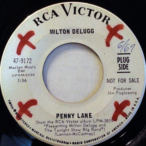 Vinyl / Milton DeLugg - Penny Lane