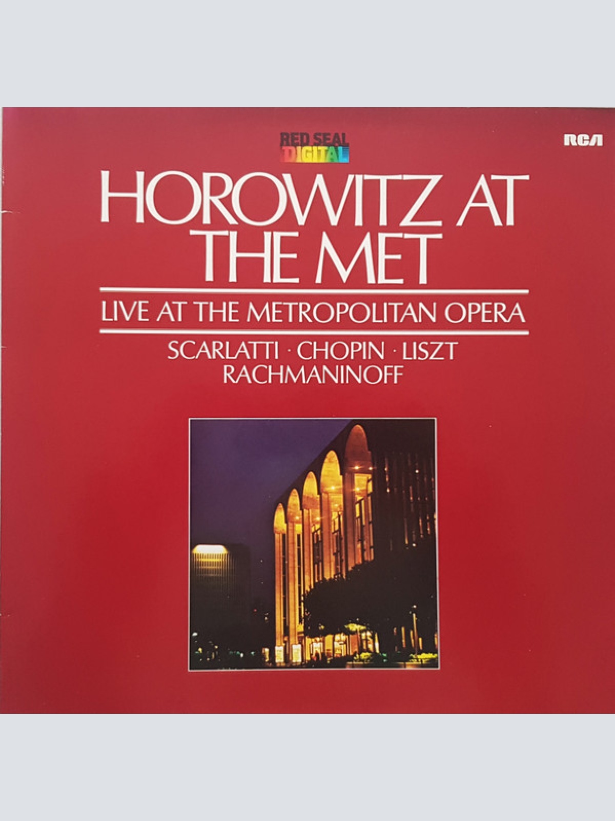 Vinyl / Horowitz* - Scarlatti*, Chopin*, Liszt*, Rachmaninoff* - Horowitz At The Met