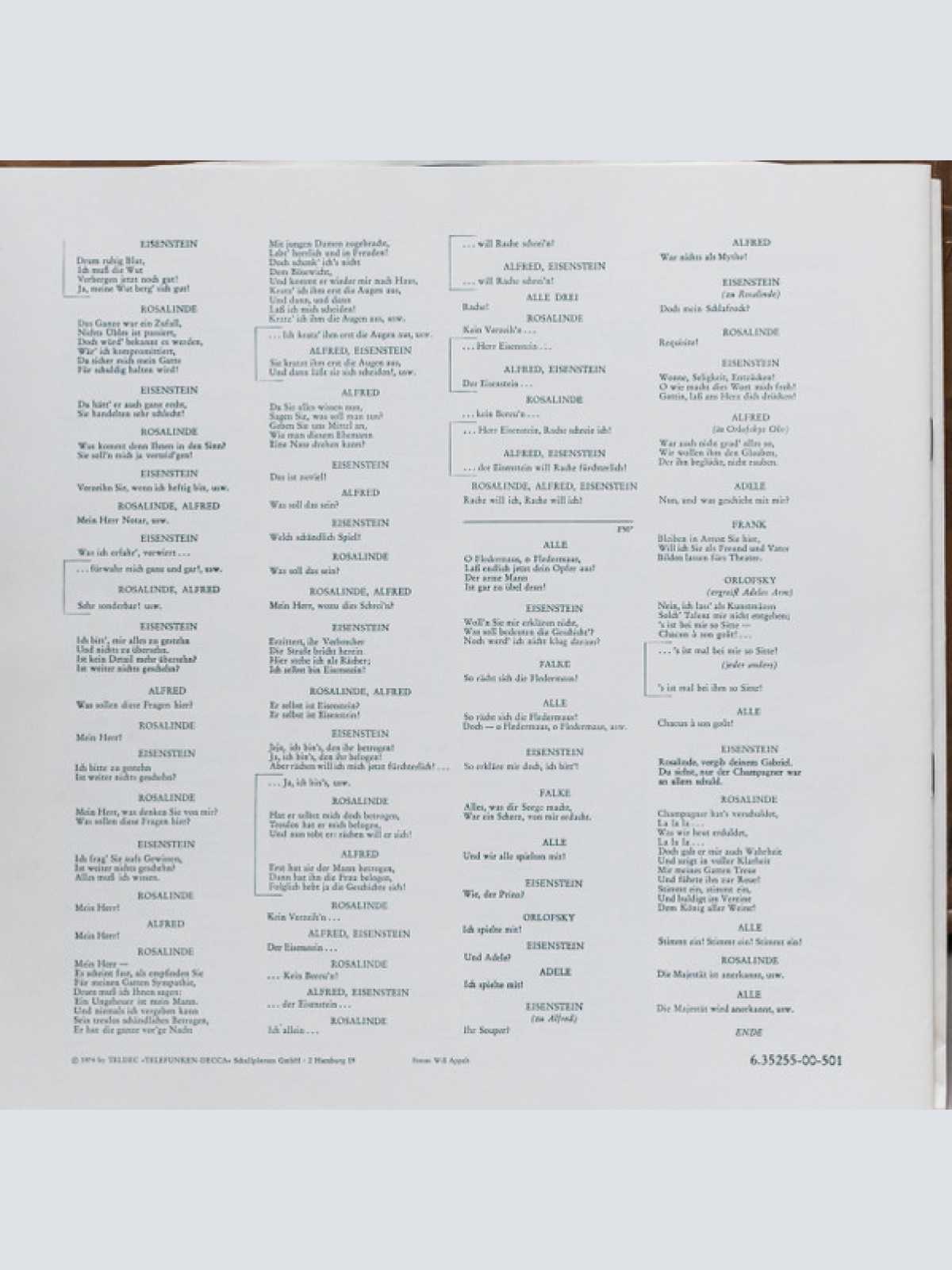 Vinyl / Johann Strauss Jr. • Gundula Janowitz • Eberhard Wächter • Wolfgang Windgassen • Renate Holm • Erich Kunz • Wiener Philharmoniker, Karl Böhm - Die Fledermaus