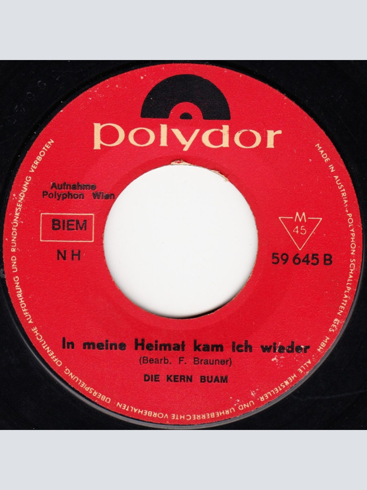 Vinyl / Die Kern Buam - Kaviarjodler