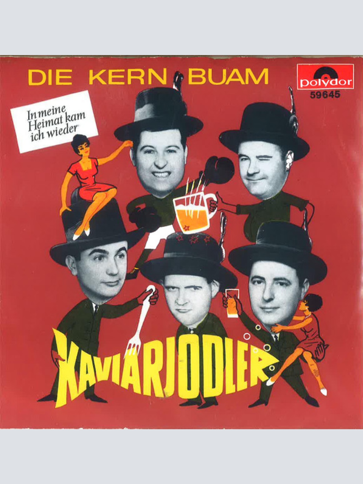 Vinyl / Die Kern Buam - Kaviarjodler