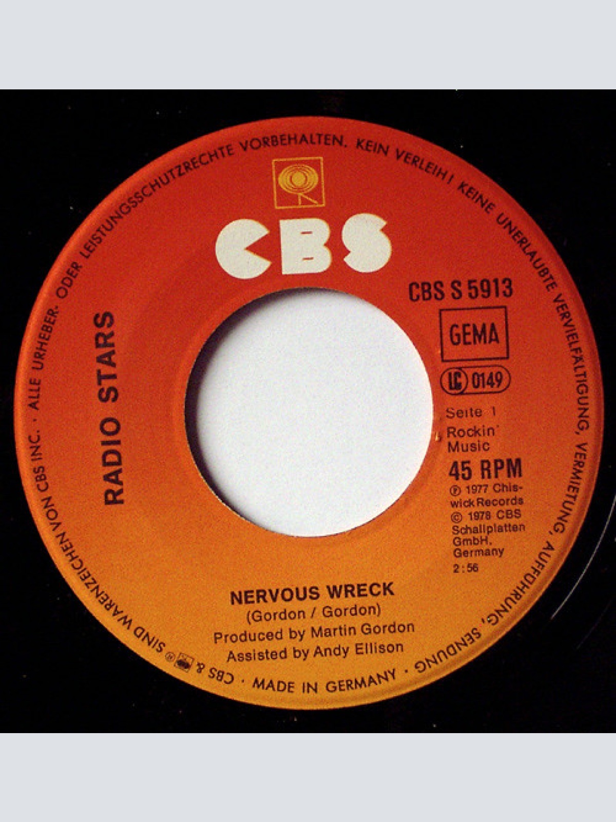 Vinyl / Radio Stars - Nervous Wreck
