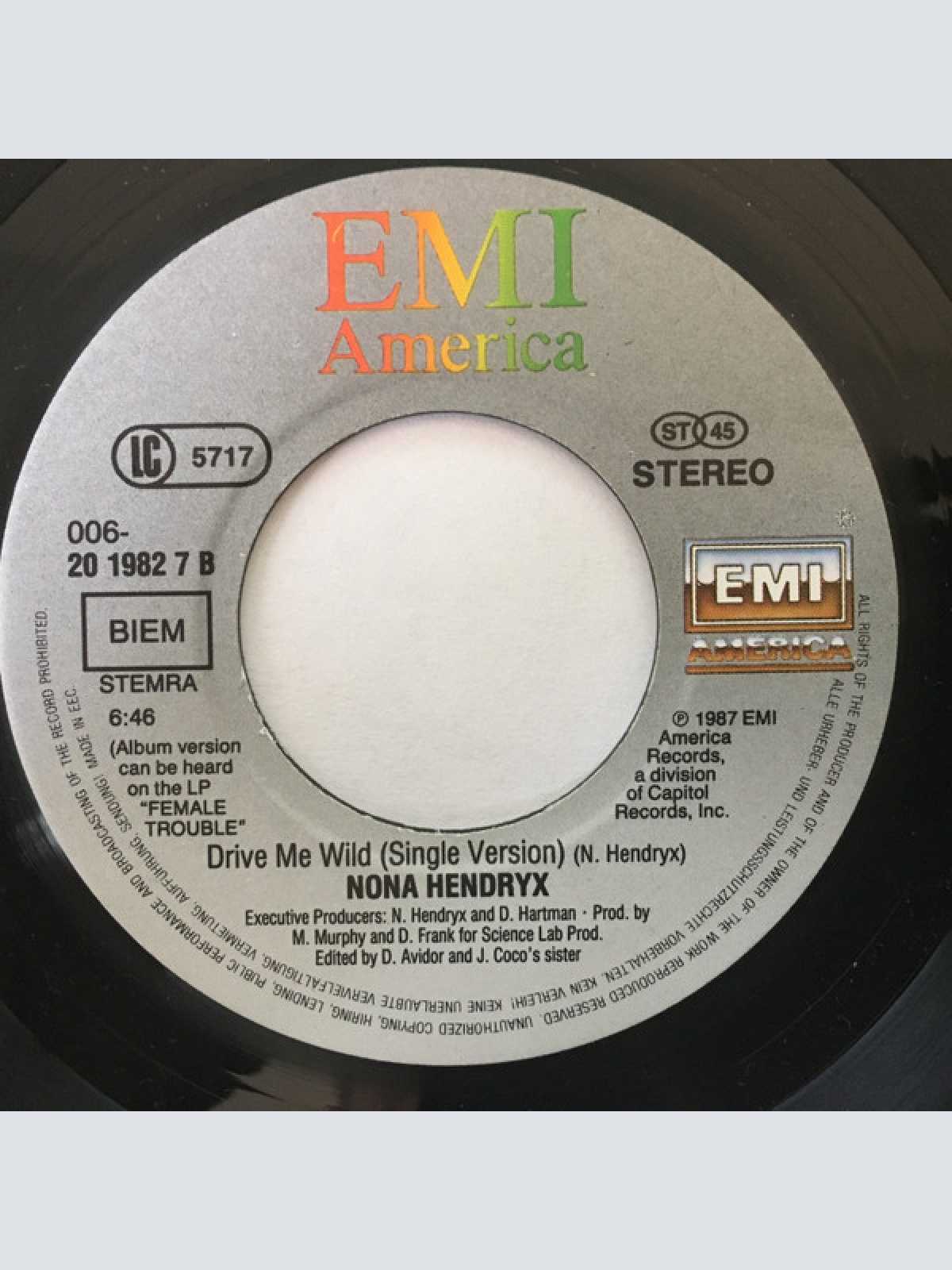 Vinyl / Nona Hendryx - Baby Go-Go